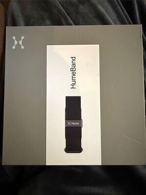 Hume Longevity Band 24/7 Health Tracking Band Black Wearable Arm Band